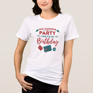 T-shirt En Tri-matière Joyeux Noël drôle Dire des vacances de nouveauté