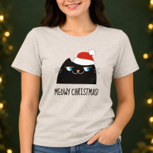 Joyeux Noël Mignon Chat Noir