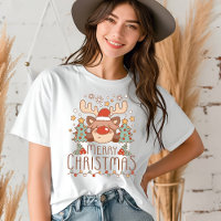 Joyeux Noël mignon renne Whimsical Festin