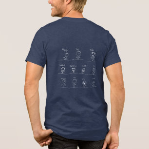 T-shirt En Tri-matière Joyeux Sentiments Tee - Tri-Blend Adulte