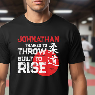 T-shirt En Tri-matière Judo - Trained to Throw - Built to Rise