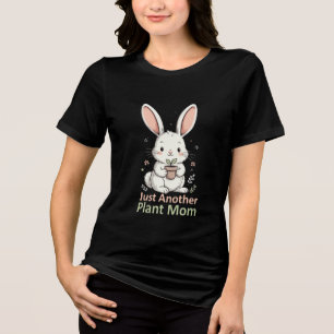 T-shirt En Tri-matière Juste une autre maman plante mignonne lapin de Pâq