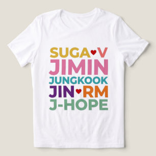 T-SHIRT EN TRI-MATIÈRE K-POP