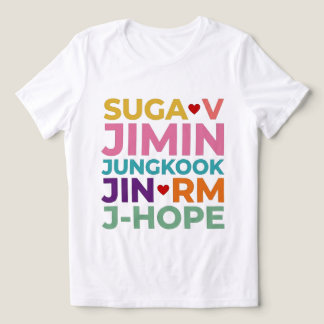 T-SHIRT EN TRI-MATIÈRE K-POP
