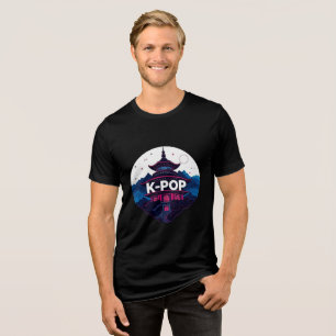 T-SHIRT  EN TRI-MATIÈRE K-POP