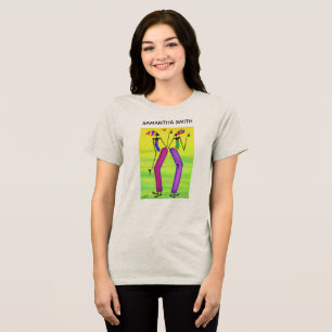T-shirt En Tri-matière Kenya Watercolor African Art Joy danser filles