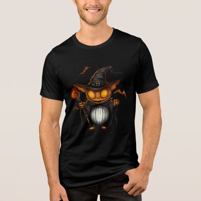 T-shirt En Tri-matière Kine Goblin Wizard Halloween (Recto)