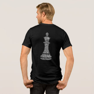 T-shirt En Tri-matière king chess printed