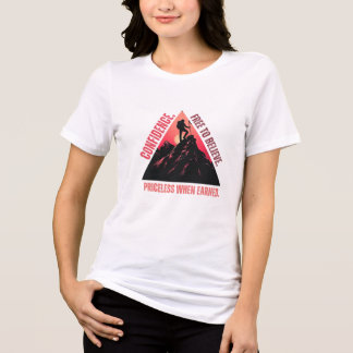 T-shirt En Tri-matière La Confiance Est Gagnée Citation Inspirationnelle