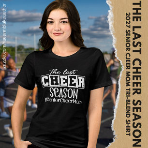 T-shirt En Tri-matière La Dernière Saison de Cheer de la #SeniorCheerMom
