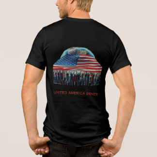 T-shirt En Tri-matière La force de l'Amérique brille