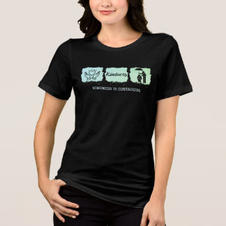T-shirt En Tri-matière La gentillesse est contagieuse