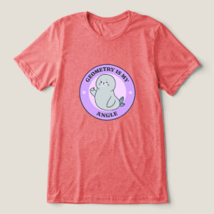 T-shirt En Tri-matière La géométrie est mon angle