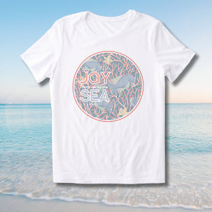 T-shirt En Tri-matière La Joie Me Trouve Au Bord De La Mer – Plage Boho