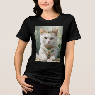 T-shirt En Tri-matière La princesse du chat.