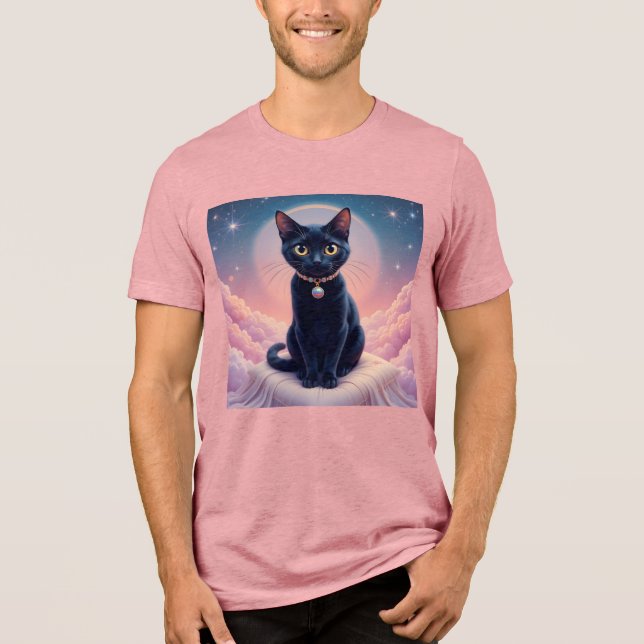 T-shirt En Tri-matière La Reine Du Ciel De Chat Noir (Recto)