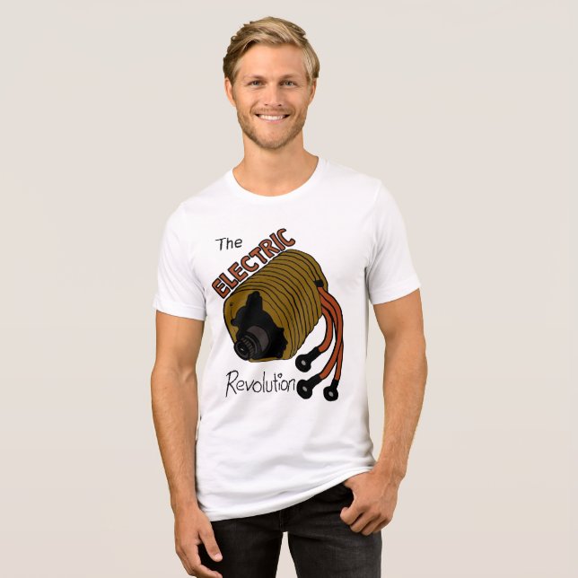 T-shirt En Tri-matière La révolution électrique (Recto plein)