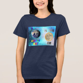 T-shirt En Tri-matière La Terre sans Art,