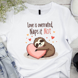 T-shirt En Tri-matière L'amour est surévalué, les siestes ne sont pas - D