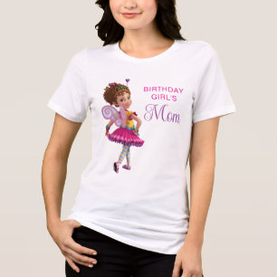 T-shirt En Tri-matière L'anniversaire de fille de Nancy la Chic