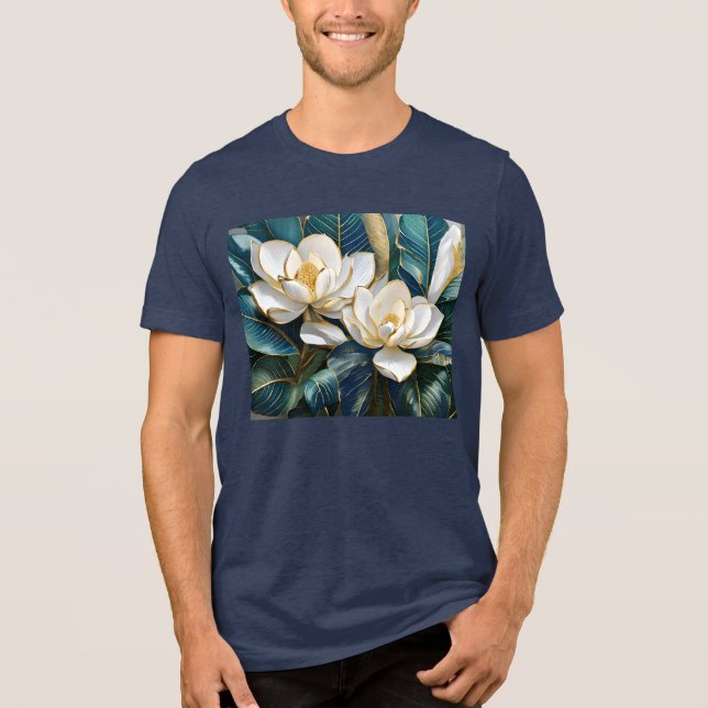 T-shirt En Tri-matière L'art de Magnolia (Recto)