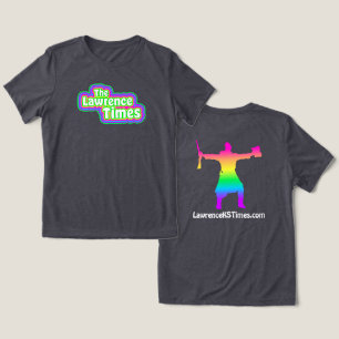 T-shirt En Tri-matière Lawrence Times super femme - charbon de bois