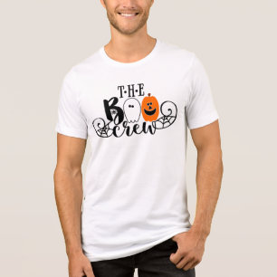 T-shirt En Tri-matière Le Citrouille fantôme d'Halloween du Boo Crew