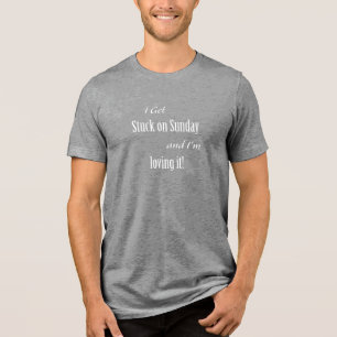 T-shirt En Tri-matière Le design hilarant de Sunday Laziness and Happines