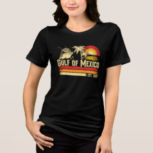 T-shirt En Tri-matière Le golfe du Mexique reste salé vintage