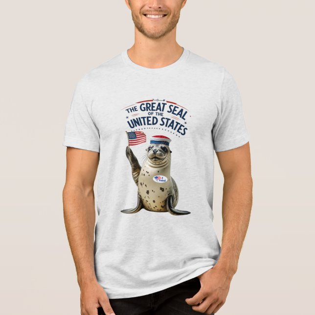 T-shirt En Tri-matière Le grand sceau des États-Unis (Recto)