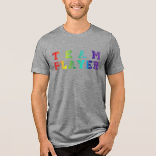 T-shirt En Tri-matière Le joueur de l'équipe de SlipperyJoe rempli de plu