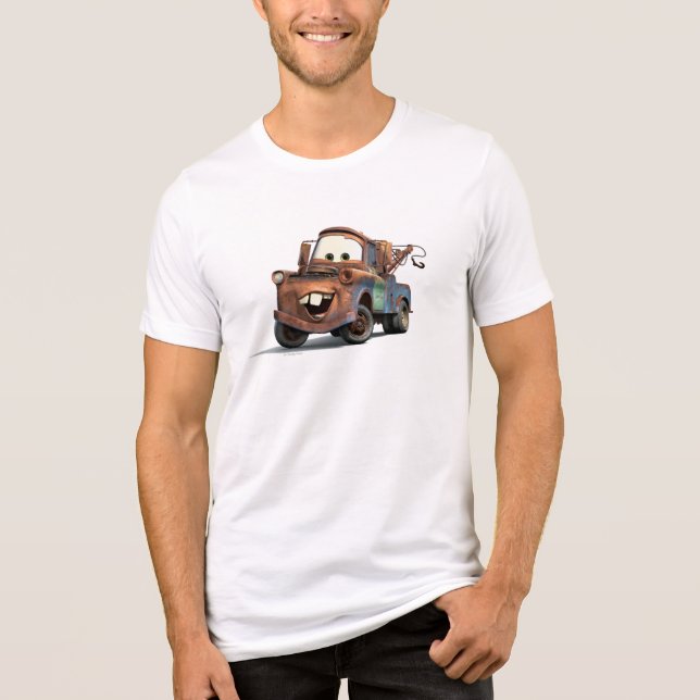 T-shirt En Tri-matière Le Mater Disney des voitures (Recto)
