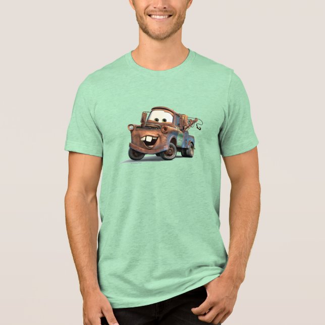 T-shirt En Tri-matière Le Mater Disney des voitures (Recto)