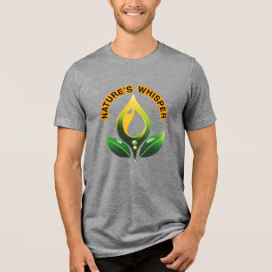 T-shirt En Tri-matière « Le murmure de la nature, écoutez attentivement,