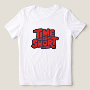 T-shirt En Tri-matière Le temps est court