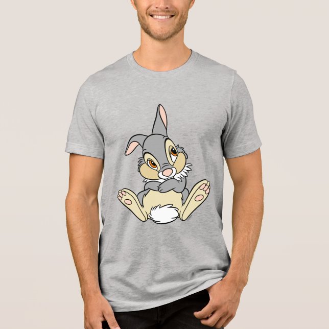 T-shirt En Tri-matière Le Thumper de Bambi (Recto)