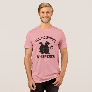 T-shirt En Tri-matière Le Whisperer d'écureuil Écureuil