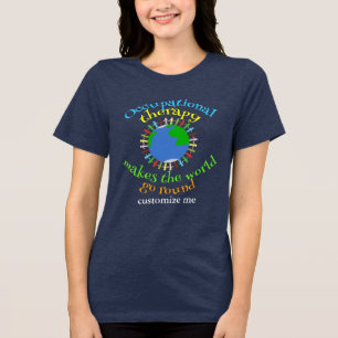 T-shirt En Tri-matière L'ergothérapie fait tourner le monde