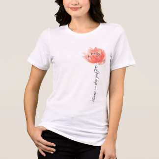 T-shirt En Tri-matière "Les bons jours arrivent"