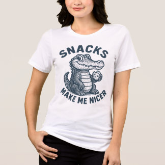 T-shirt En Tri-matière Les collations me rendent plus gentil Vintage Alli