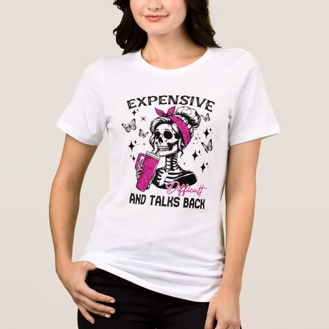 T-shirt En Tri-matière Les femmes de Skeleton (Recto)