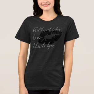 T-shirt En Tri-matière Les gothiques adorent l'humour d'Halloween des lèv