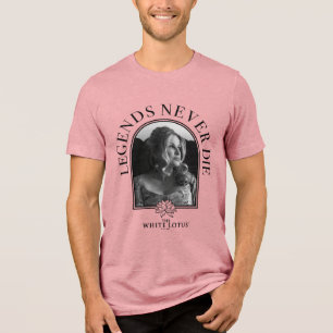 T-shirt En Tri-matière Les légendes ne meurent jamais - Le Lotus Blanc