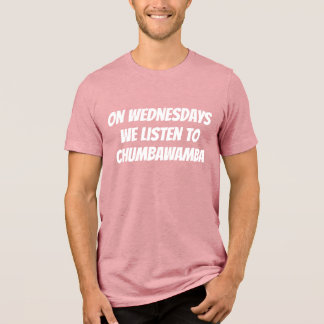 T-shirt En Tri-matière Les mercredis Chumbawamba