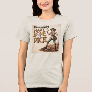 T-shirt En Tri-matière Les paléontologues ont un os à ronger