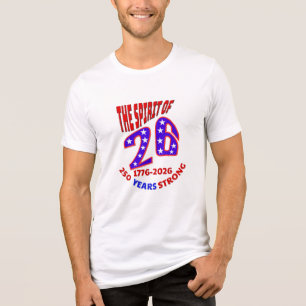 T-SHIRT  EN TRI-MATIÈRE L'ESPRIT DE 26:250 ANS FORT