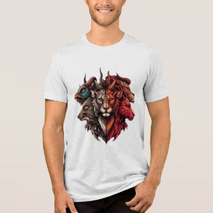 T-shirt En Tri-matière L'essence de Chimera : une fusion de la nature