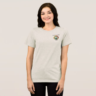 T-shirt En Tri-matière LETTRE NOIRE féminine DE PINBOY