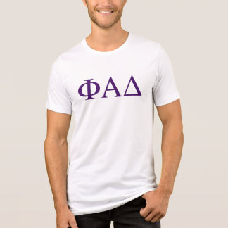 T-shirt En Tri-matière Lettres grecques Phi Alpha Delta