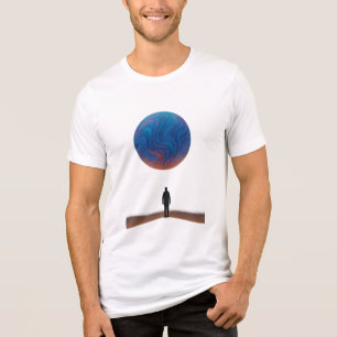 T-shirt En Tri-matière L'homme et l'univers"